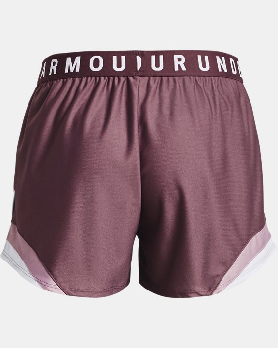 Shorts UA Play Up 3.0 Tri Color para Mujer, Purple, pdpMainDesktop image number 5